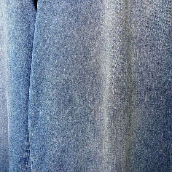 Eloquii Medium Wash Straight Leg Jeans 18 - Picture 5 of 11